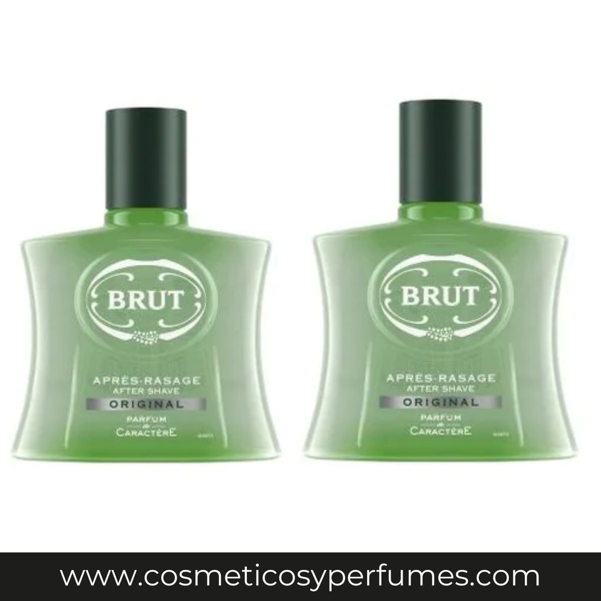 Brut - After Shave Original - Loción Para Después del Afeitado - 2x100ml