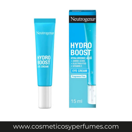 NEUTRÓGENA Hydro Boost Contorno Ojos Antifatiga con Ácido Hilaurónico (Embalaje Deteriorado)