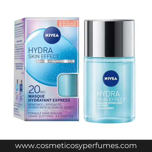 NIVEA Hydra Skin - Serum facial con ácido hialurónico puro,  Efecto en  20 Seg  100ml